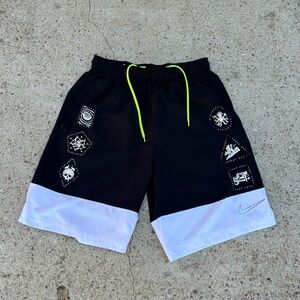 Nike Flex Men’s Training Shorts M Dri-Fit CJ2390-010 Workout Casual Black/White